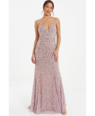 Rose Gold Sequin Dress - Macy's