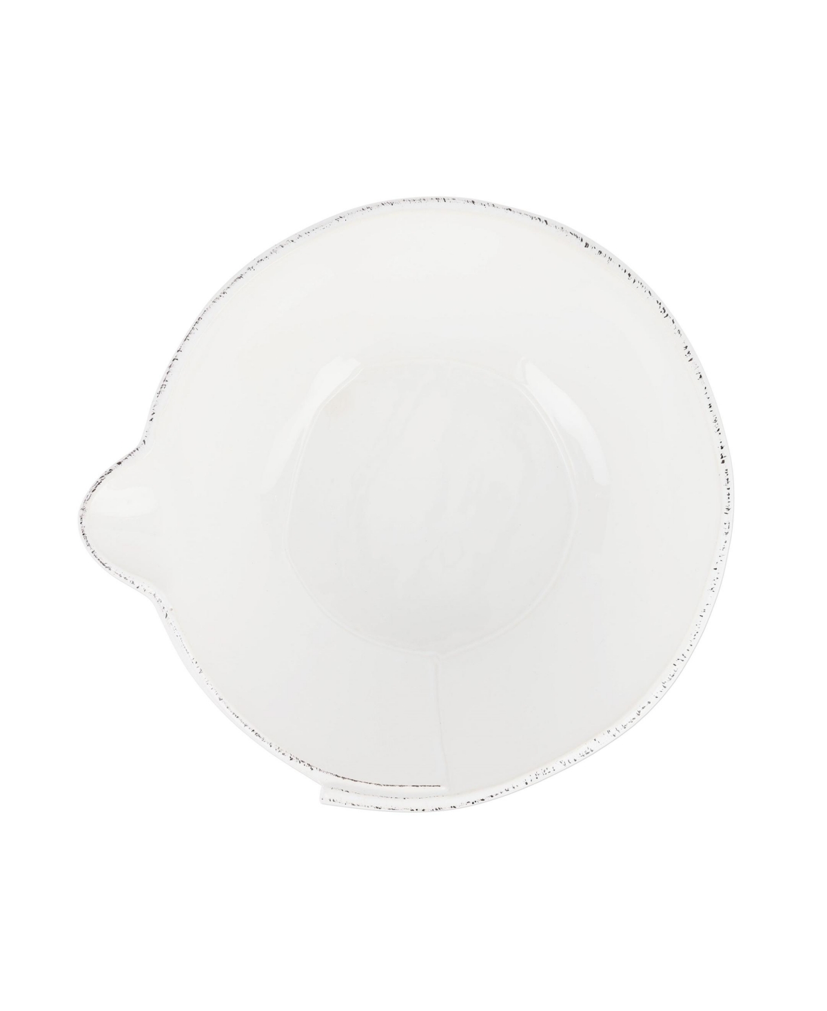 Shop Vietri Lastra Medium Mixing Bowl In White
