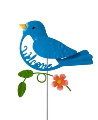 16" H Set of 3 Metal Bird Pick