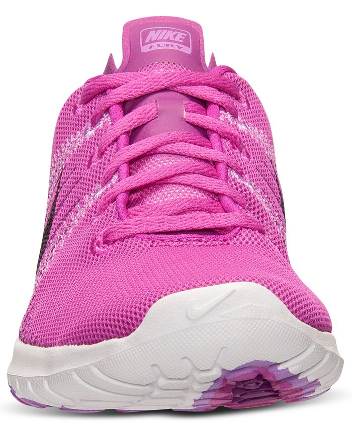 nike women's flex fury running sneakers from finish line