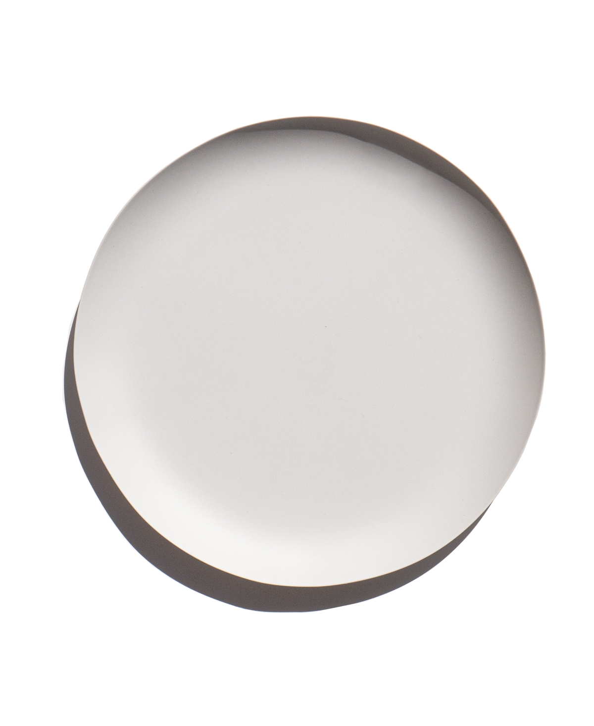 Tarhong Natureone Craft Soft Matte Finish Coupe Dinner Plates, Set Of 6 In White