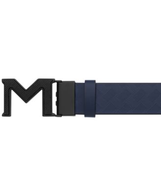Men's M Pin Buckle Reversible Leather Belt