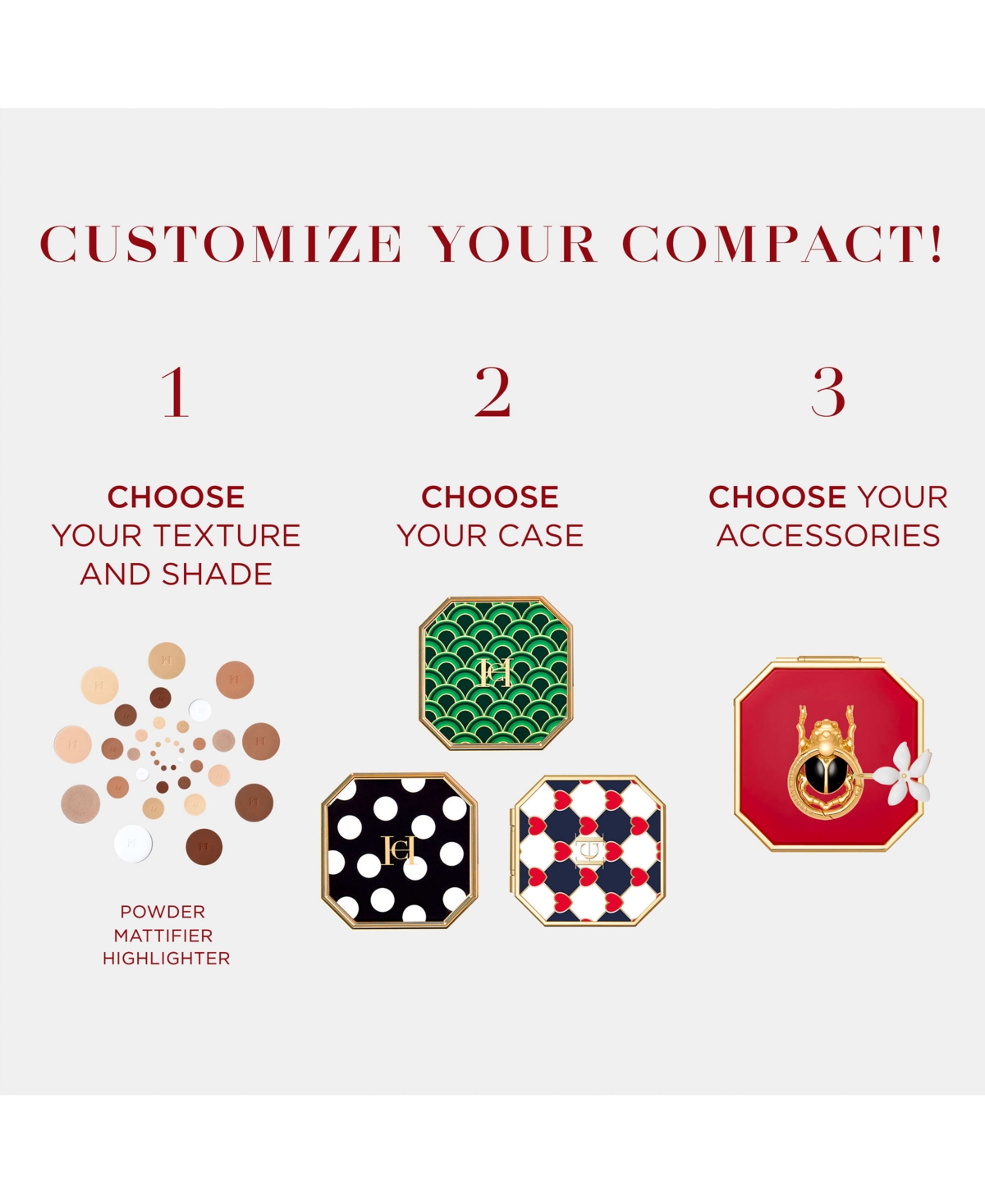 Carolina Herrera Fabulous Skin Highlighter Powder Refill - 001- Universal (peach champagne)