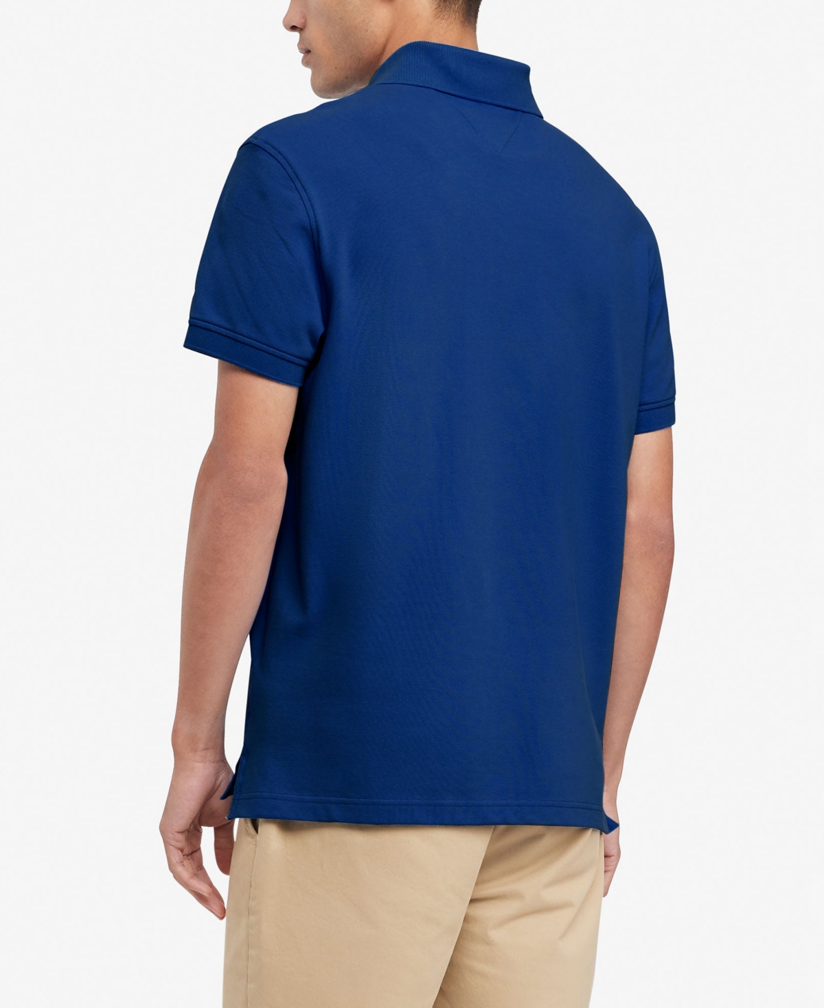 Shop Tommy Hilfiger Men's Cotton Classic Fit 1985 Polo In Anchor Blue