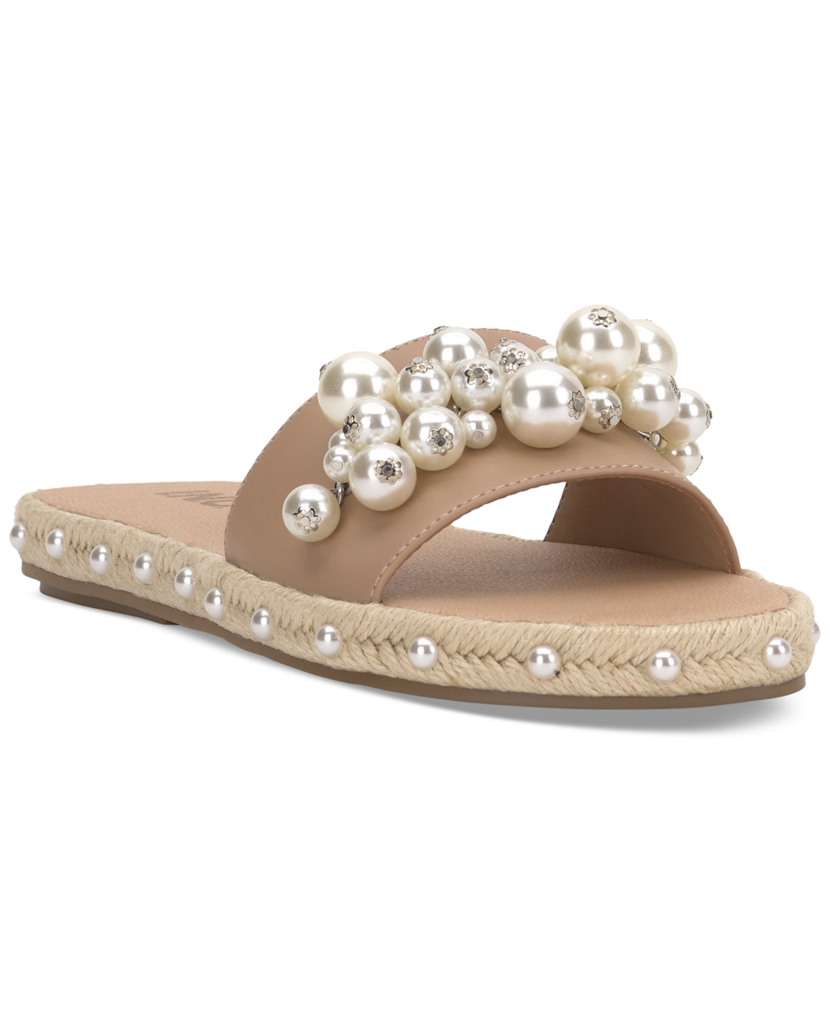 Women's Majorie Espadrille Flat Sandals, Created for Macy's - Pearl