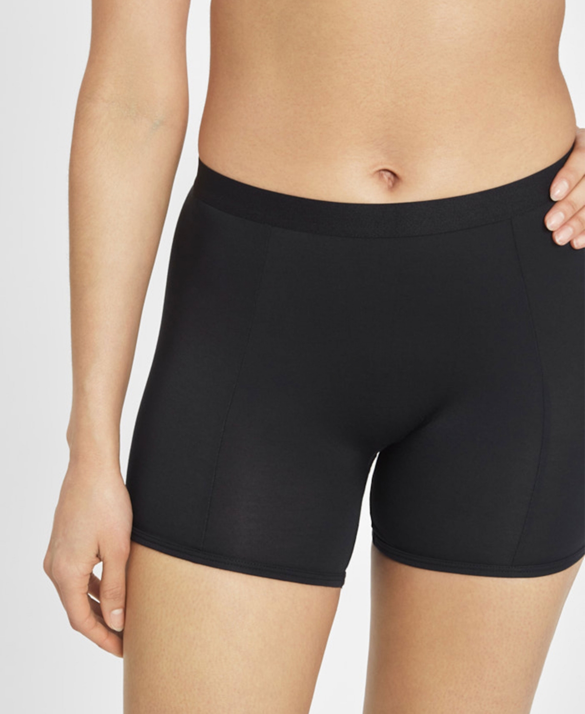 Shop Lively Women's The All-day Boyshort Underwear In Jet Black