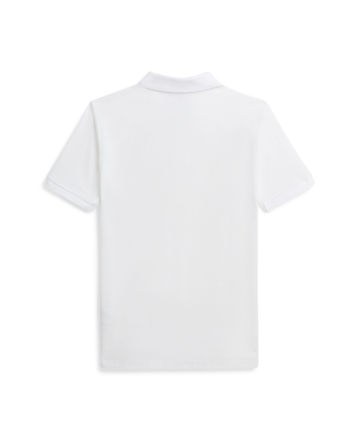 Polo Ralph Lauren Big Boys Polo Bear Cotton Mesh Polo Shirt - Sp24 Club55 White Bear