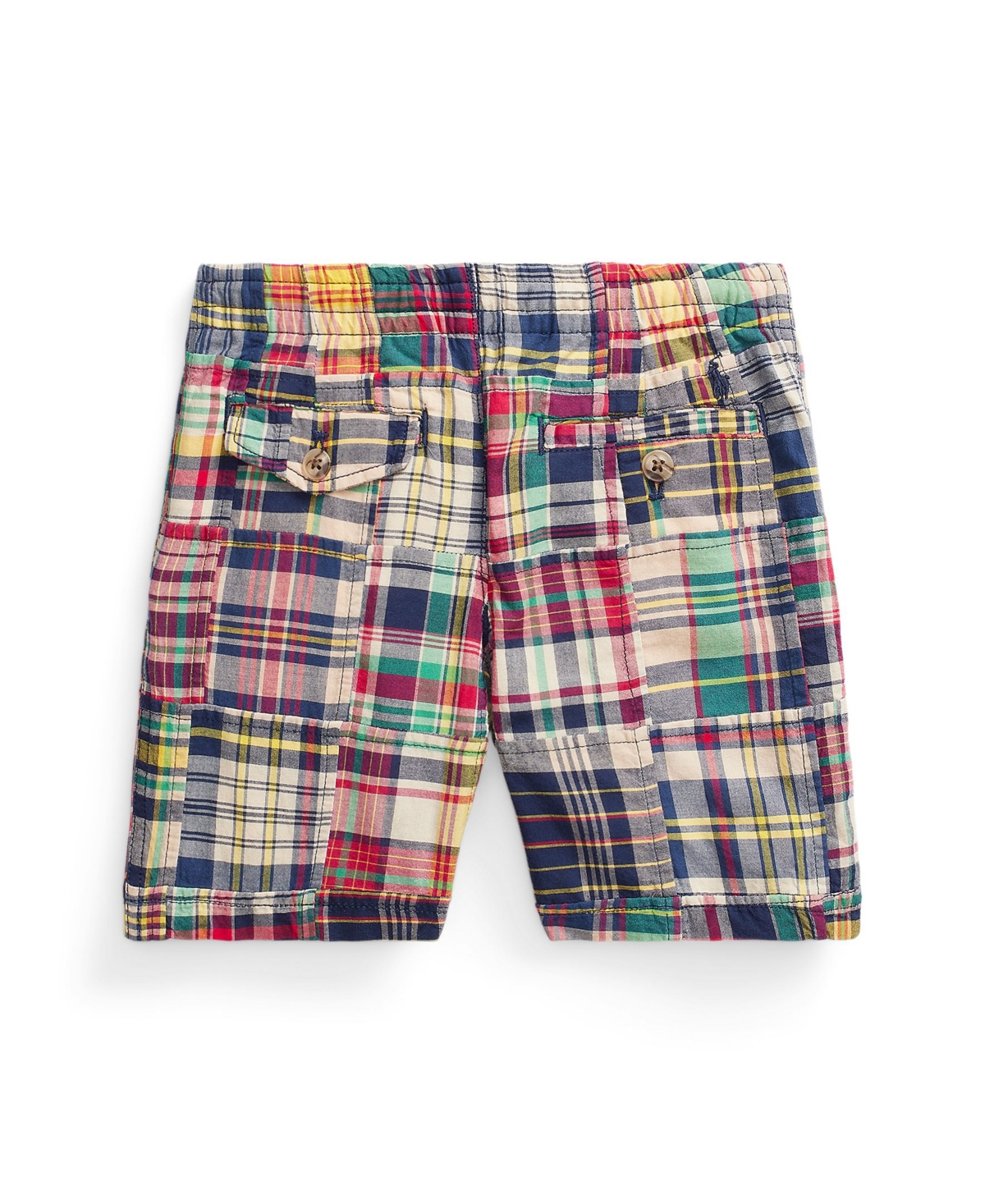 Shop Polo Ralph Lauren Toddler And Little Boys Prepster Patchwork Madras Shorts