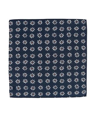 Men's Mary's Rose Daisy Cotton Handkerchief (Single)
