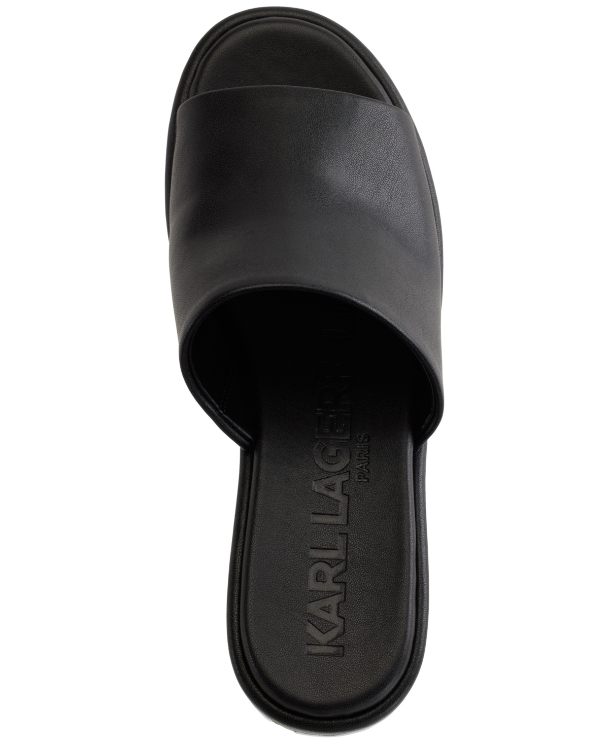 Shop Karl Lagerfeld Women's Calvina Platform Wedge Sandals In Dusty Nude