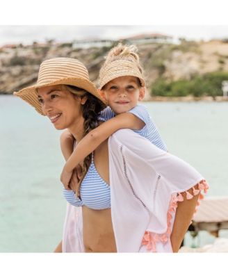 Ladies Powder Blue Sustainable Bikini Top