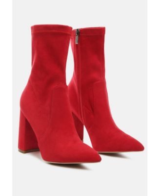 zahara suede boots