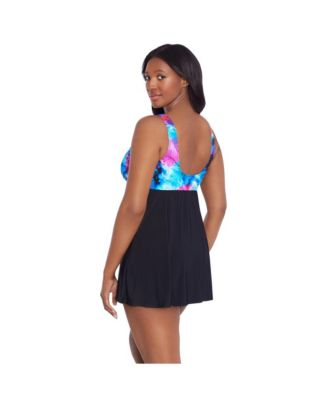 thumbnail image 2 of Longitude Woen's Swiwear Wrap Sash Tank Soft Cup One Piece Swisuit... 2 of 13