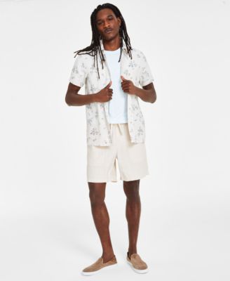 Sun Stone Shorts T Shirt Button Front Shirt Created For Macys