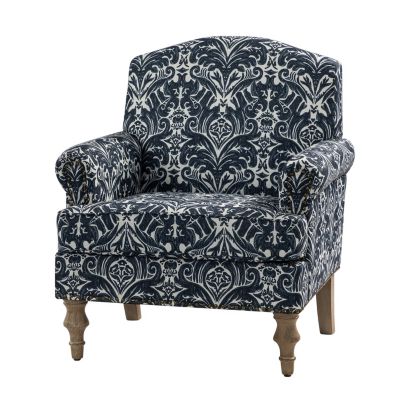 Lakeydra Farmhouse Style Armchair with Pattern Design
