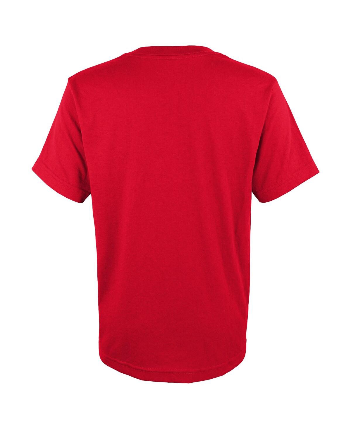 Shop Outerstuff Big Boys Red Kansas City Chiefs Super Bowl Lviii Champions Iconic Victory T-shirt