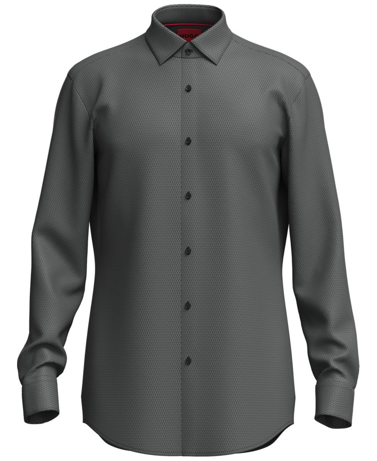 Shop Hugo By  Boss Men's Slim-fit Kenno Dress Shirt In Black