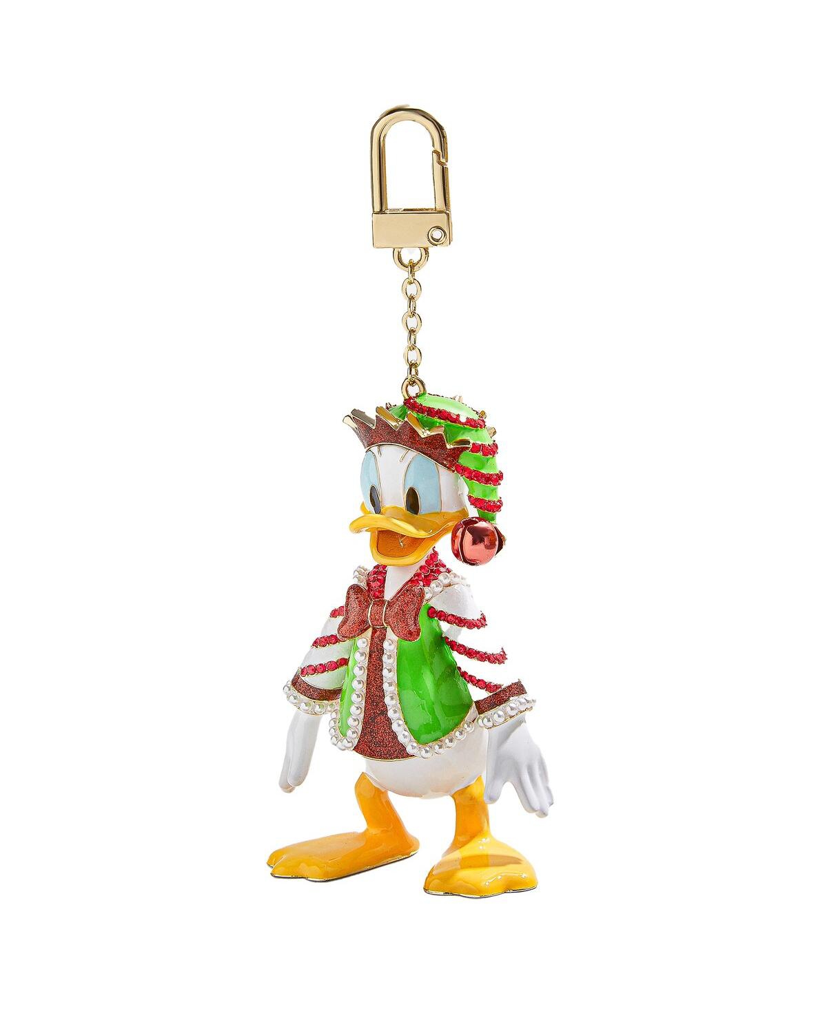 Shop Baublebar Women's  Donald Duck Mickey And Friends Holiday Bag Charm In Green