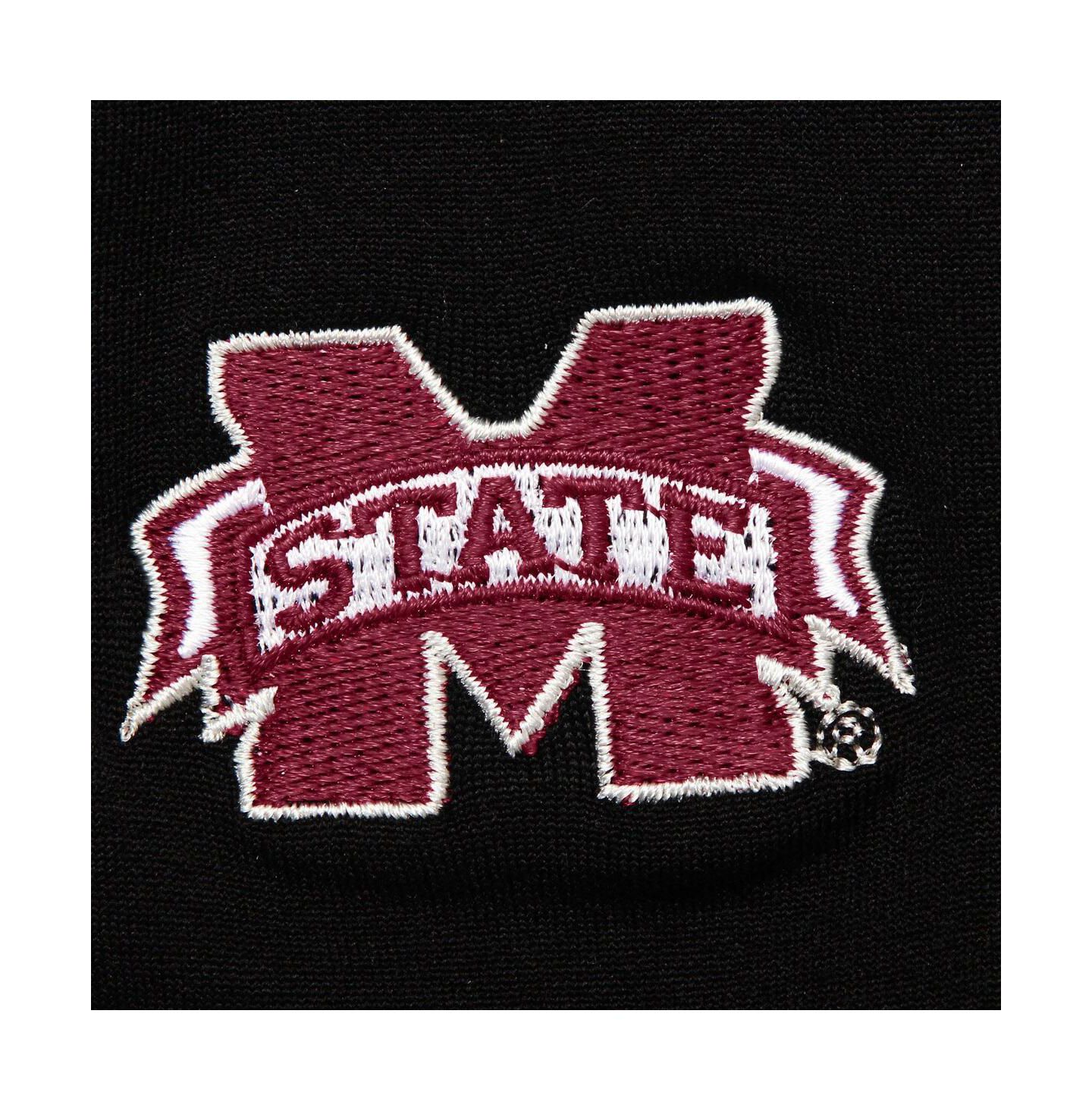 Женские леггинсы ZooZatz Black Mississippi State Bulldogs Fleece — фото 2