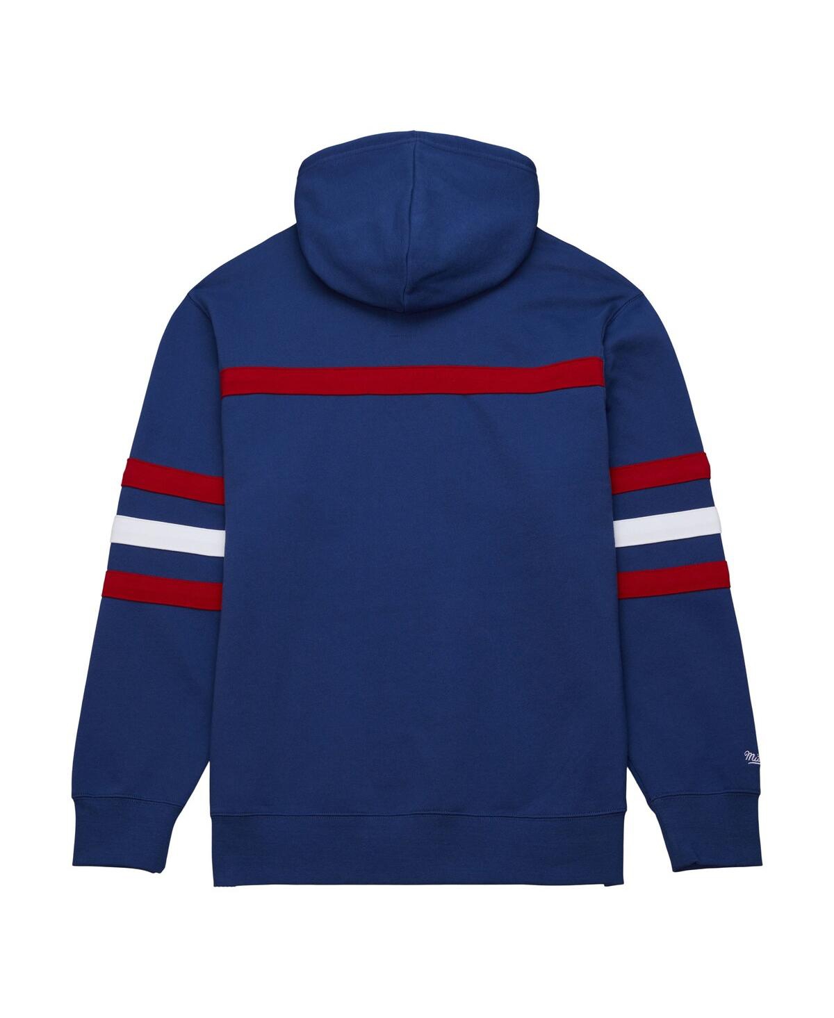 Shop Mitchell & Ness Men's  Navy Montreal Canadiens Head Coach Pullover Hoodie