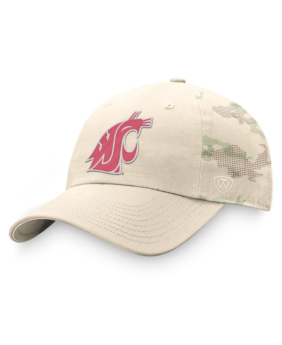 Shop Top Of The World Men's  Khaki Washington State Cougars Oht Military-inspired Appreciation Camo Dune A