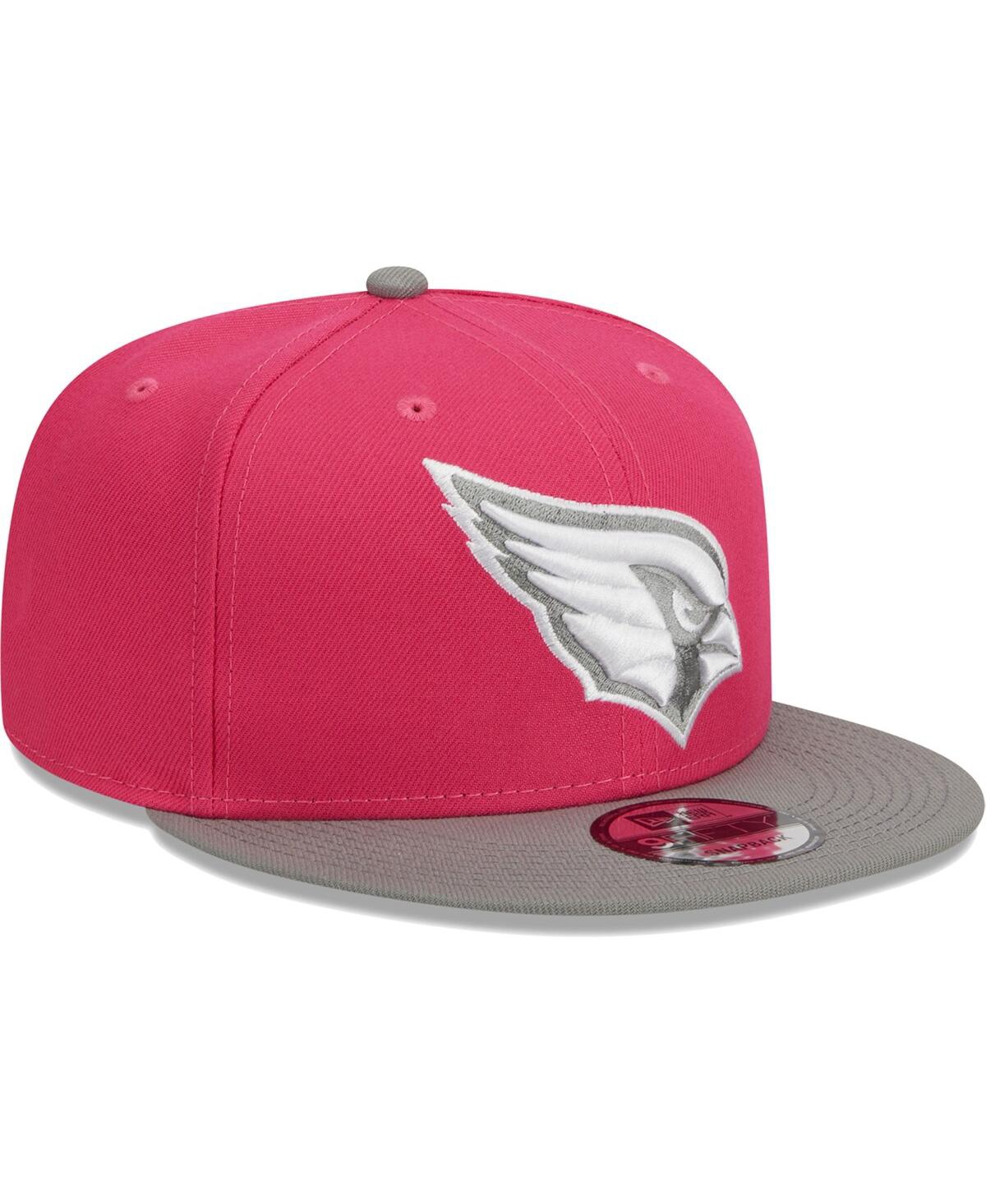 Men's New Era Gray Arizona Cardinals 2-Tone Color Pack 9FIFTY Snapback Hat - Gray