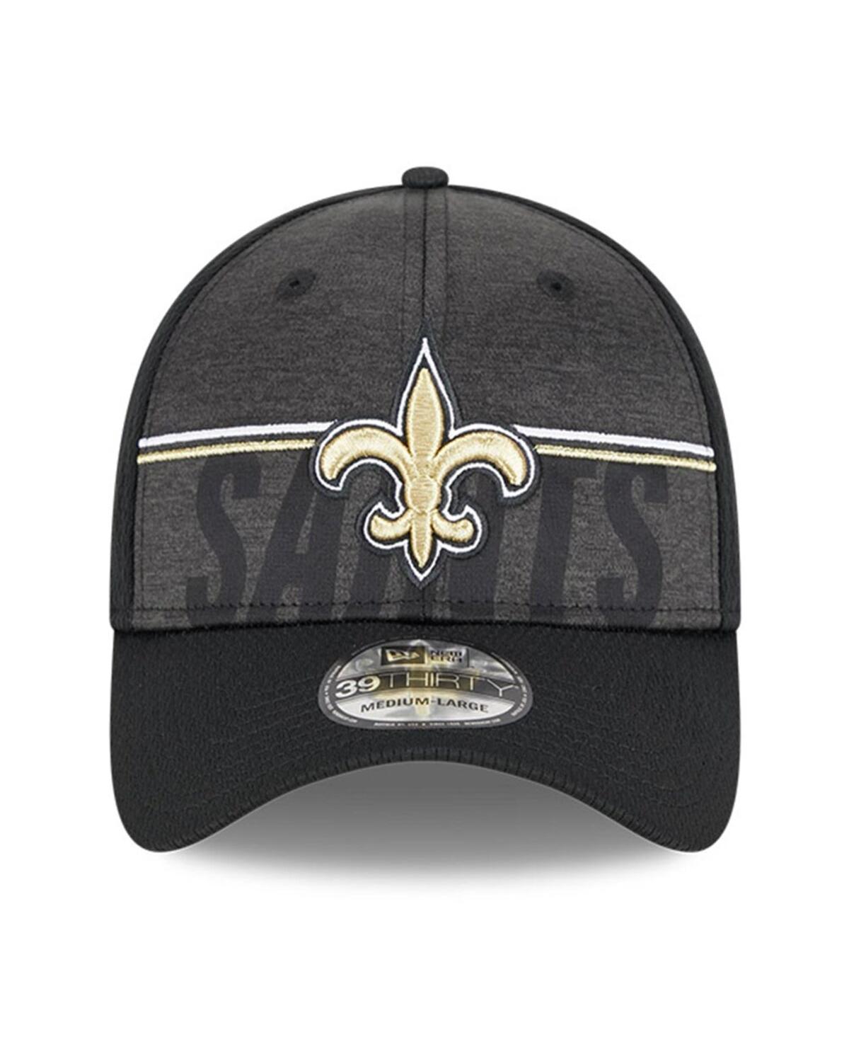 Men's New EraNew Orleans Saints 2023 Nfl Training Camp 39THIRTY Flex Fit Hat - Black