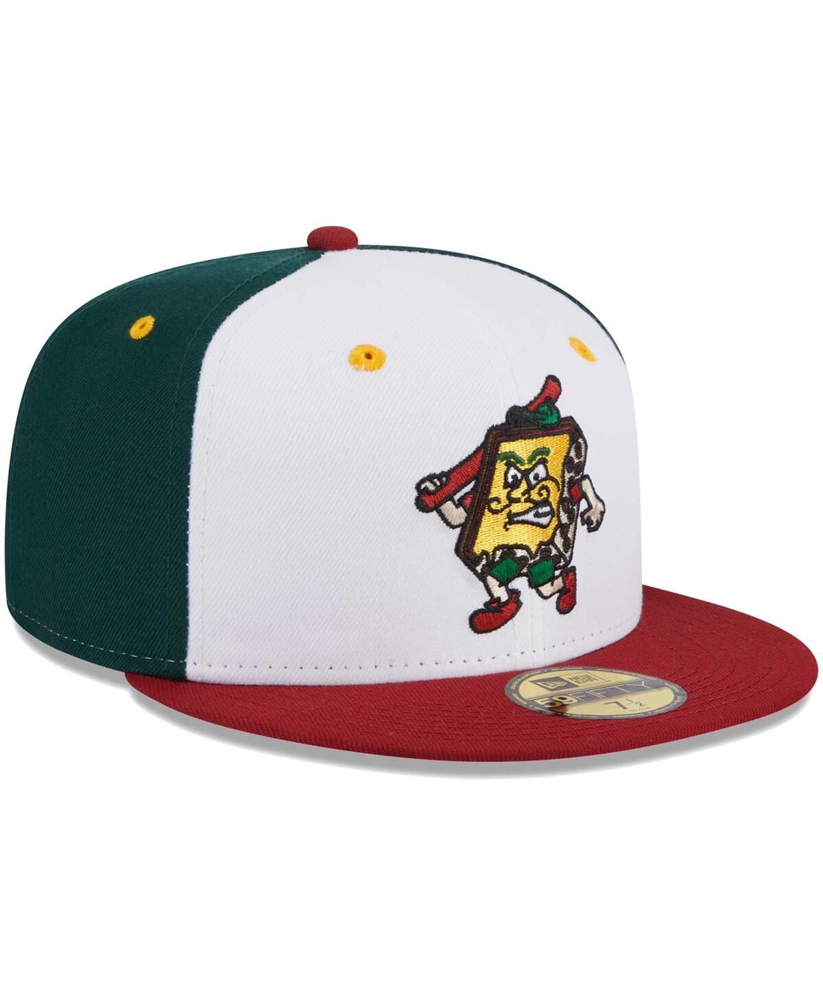 Men's New EraAltoona Curve Theme Nights Altoona Pizzas 59FIFTY Fitted Hat - White