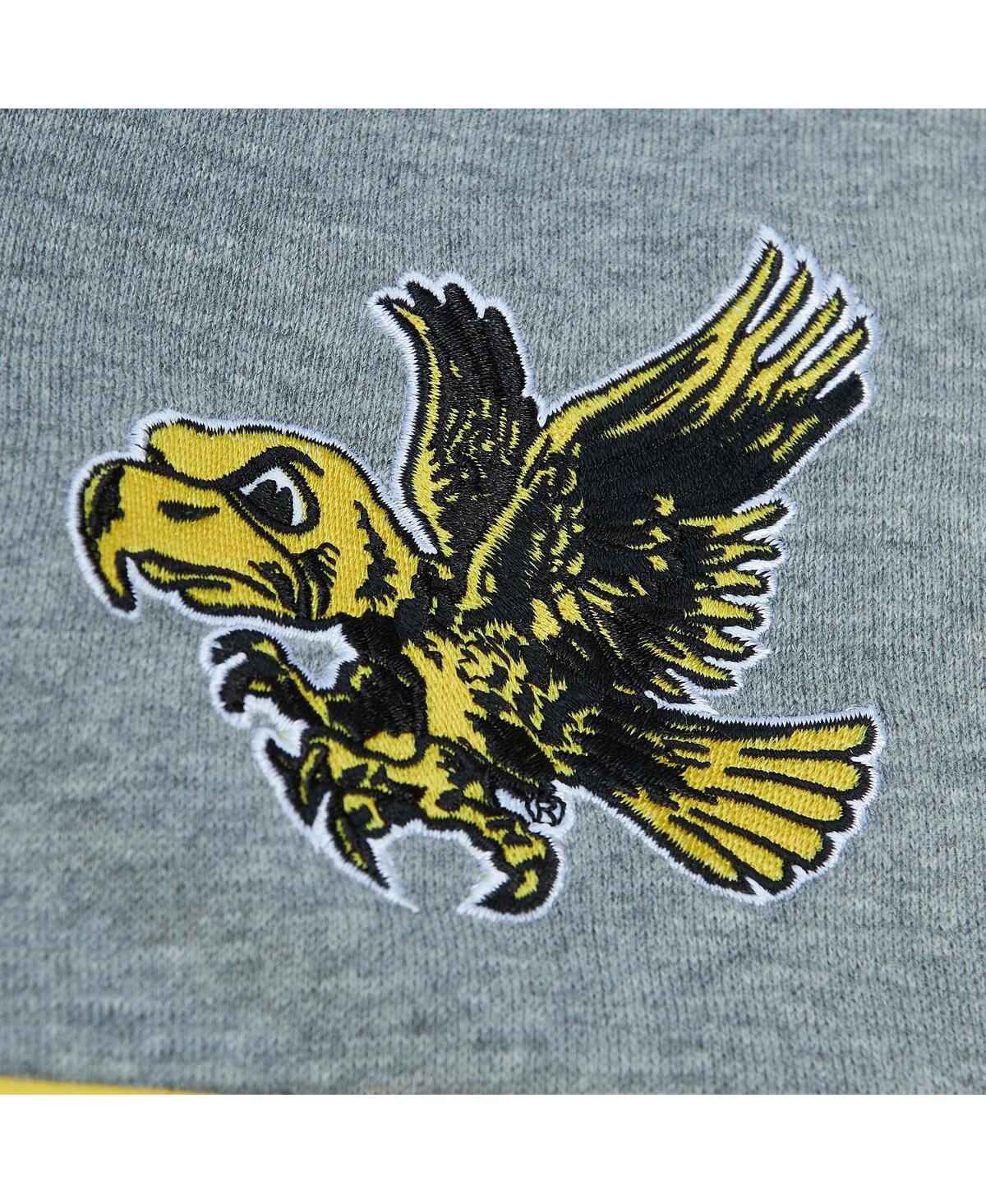 Mitchell & Ness Men's  Black Iowa Hawkeyes Head Coach Pullover Hoodie In Black