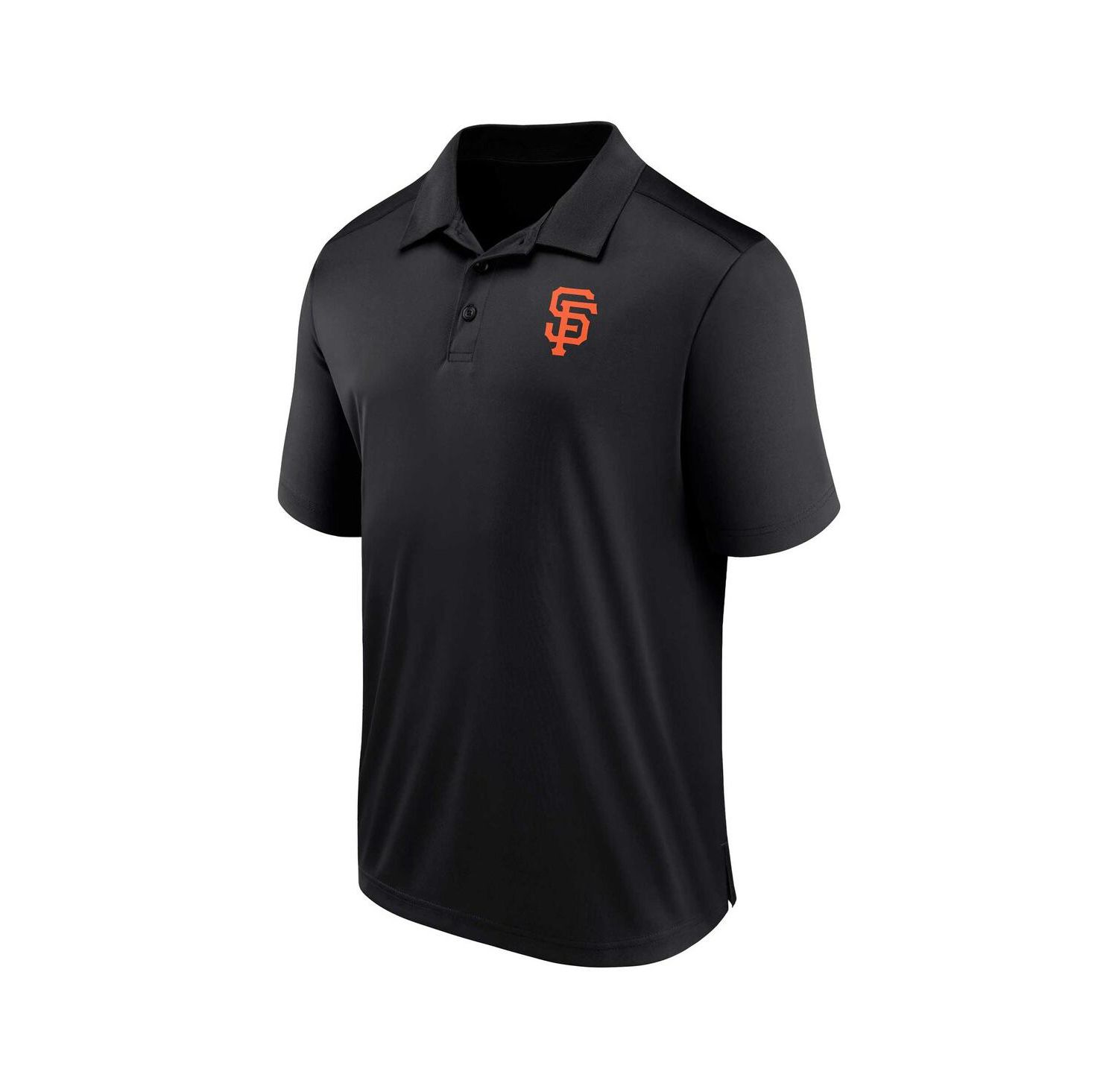 Men's Black San Francisco Giants Logo Polo Shirt