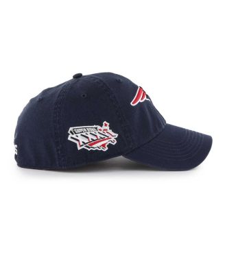 Men's Navy New England Patriots Sure Shot Franchise Fitted Hat