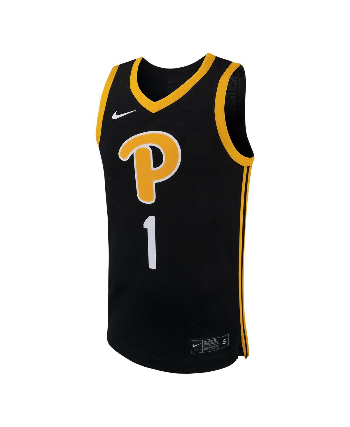 Men's NikePitt Panthers Replica Basketball Jersey - Black