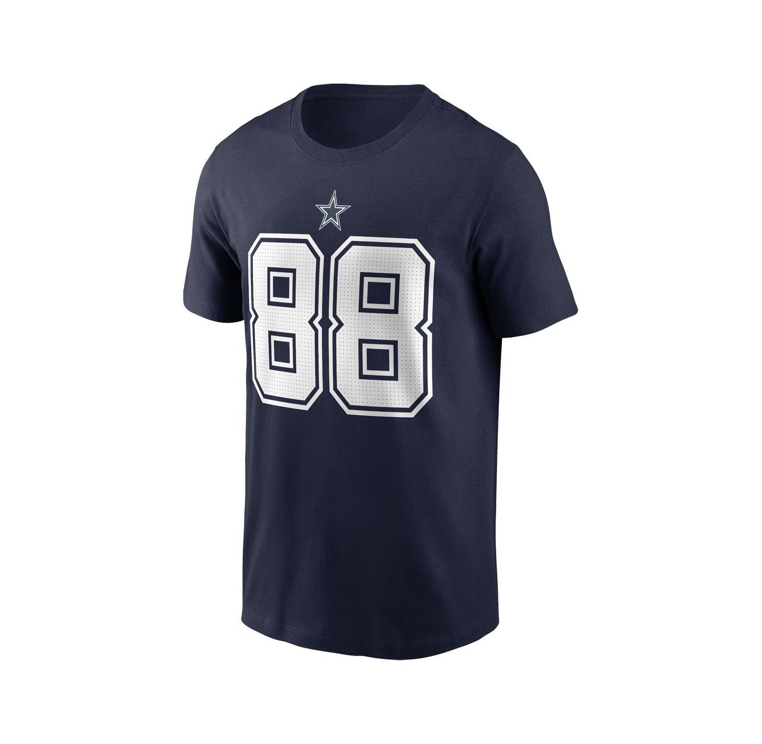 Men's CeeDee Lamb Navy Dallas Cowboys Player Name and Number T-shirt