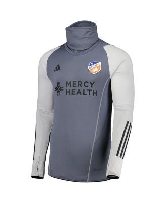 Men's Gray FC Cincinnati Warm Raglan COLD.RDY Top