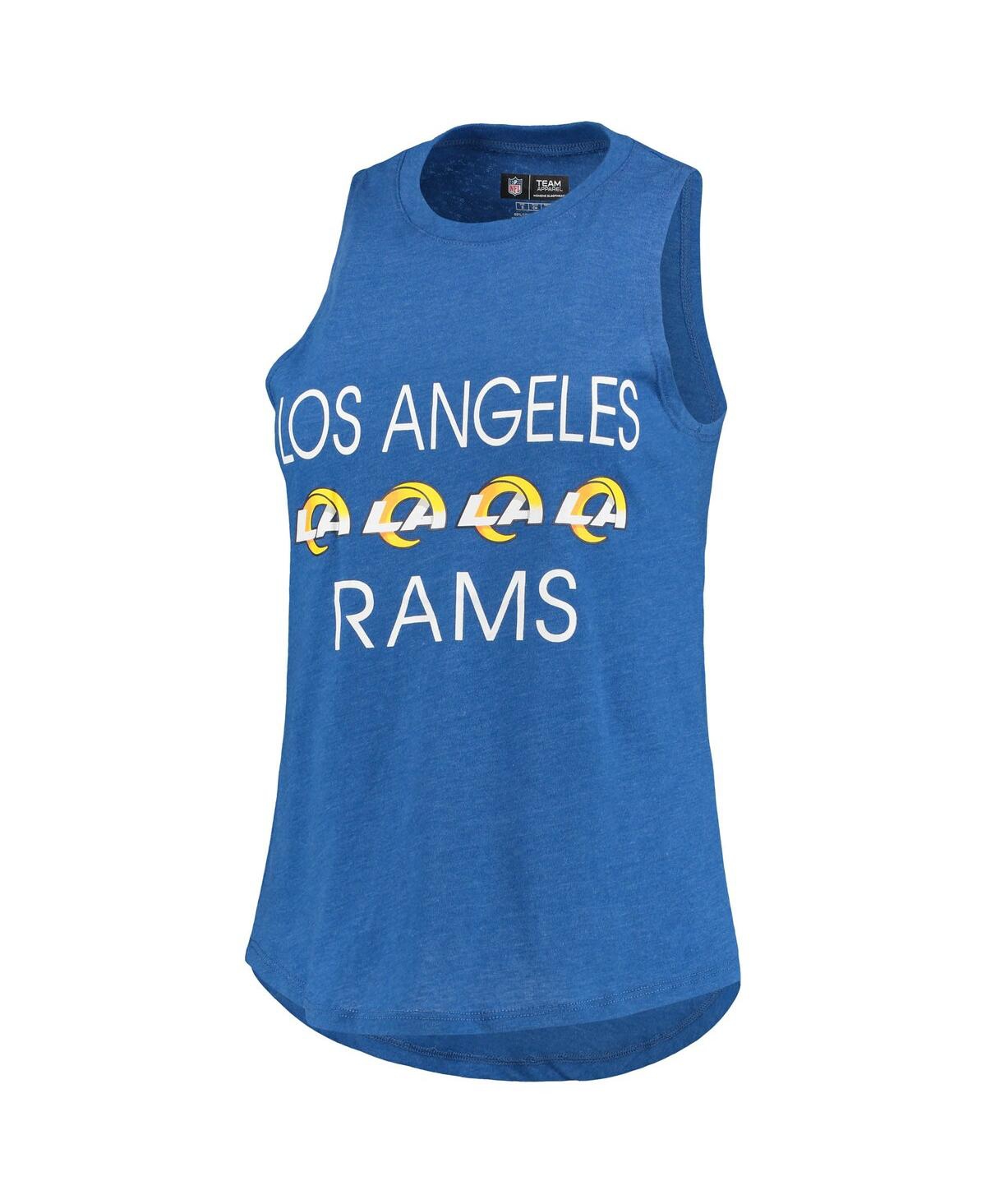 Concepts Sport Women's  Gold, Royal Los Angeles Rams Muscle Tank Top And Pants Sleep Set In Gold,royal