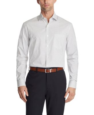 Van Heusen Men's Stain Shield Regular Fit Dress Shirt - Macy's