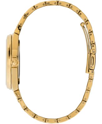 Women's Luster Gold-Tone Stainless Steel Watch 36mm