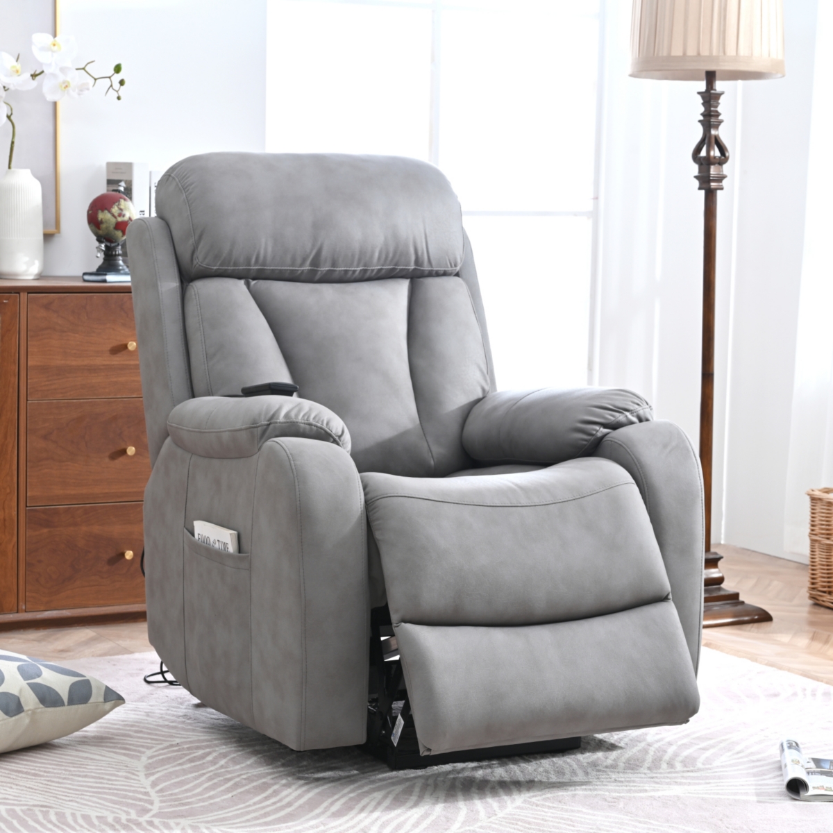 Elderly Power Lift Recliner Chair with Remote Control
