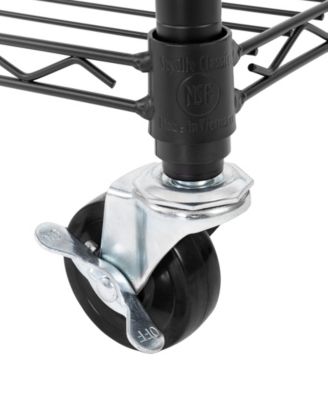 UltraDurable 5-Tier NSF Steel Wire Shelving System