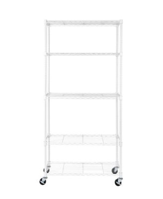 UltraDurable 5-Tier NSF Steel Wire Shelving System