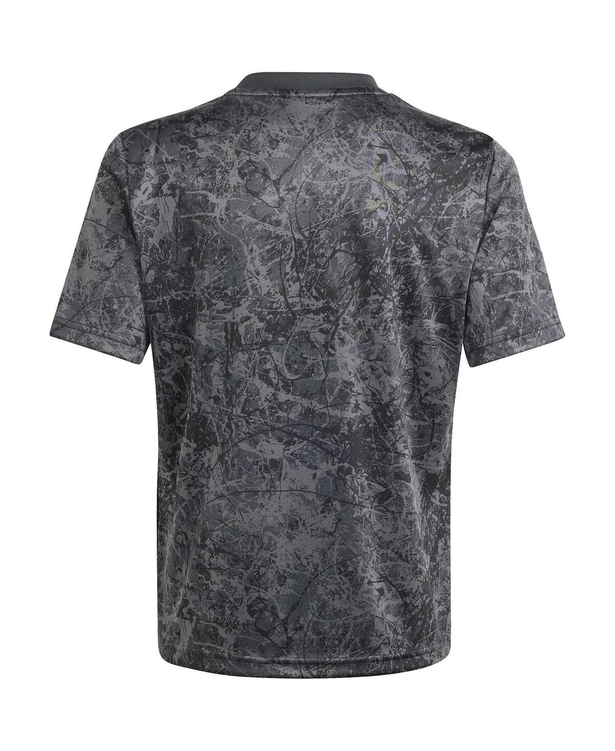 Big Boys adidasManchester United x Stone Roses 2023/24 Pre-Match Top - Black