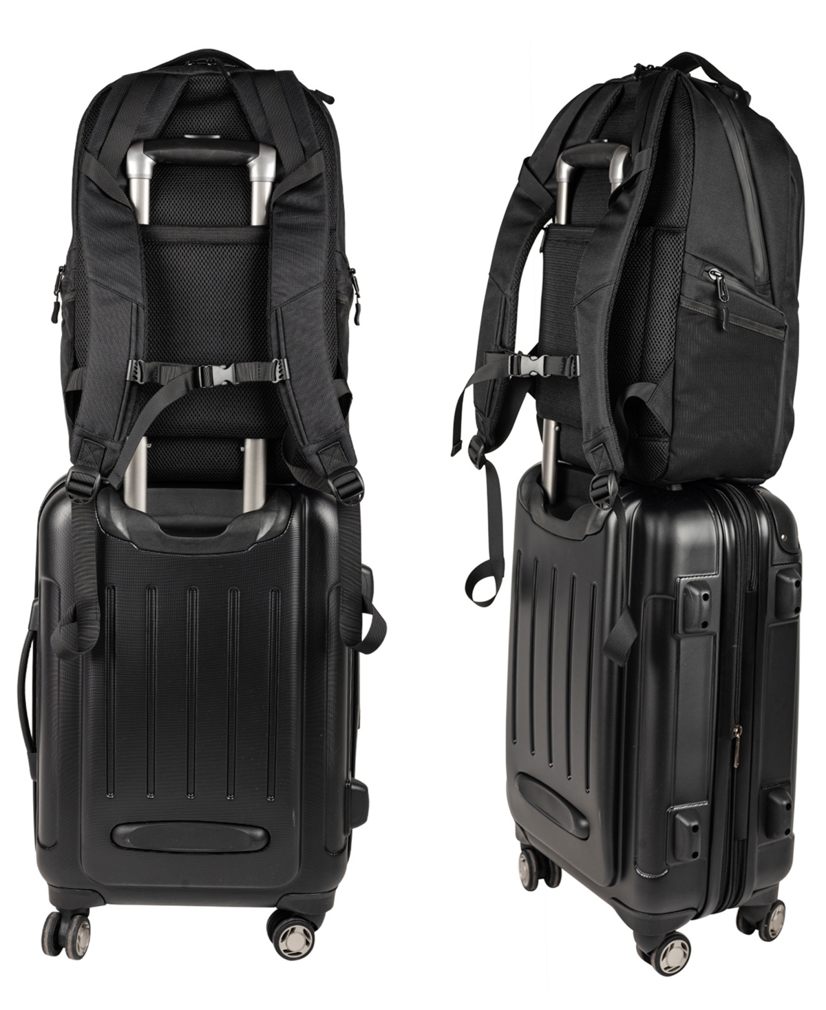 Shop Kenneth Cole Reaction Parker 17" Laptop Backpack With Removable Laptop Sleeve In Black