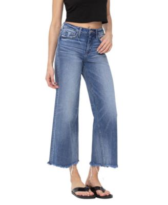 Women's High Rise Wide Leg Jeans