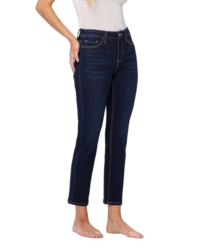 Vervet Women's High Rise Ankle Slim Straight Jeans - Macy's