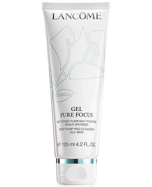 Lancôme Gel Pure Focus Deep Purifying Oily Skin Cleanser, 4.2 fl oz