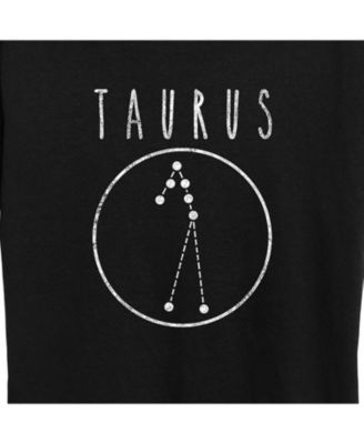 Trendy Plus Size Astrology Taurus Graphic T-shirt