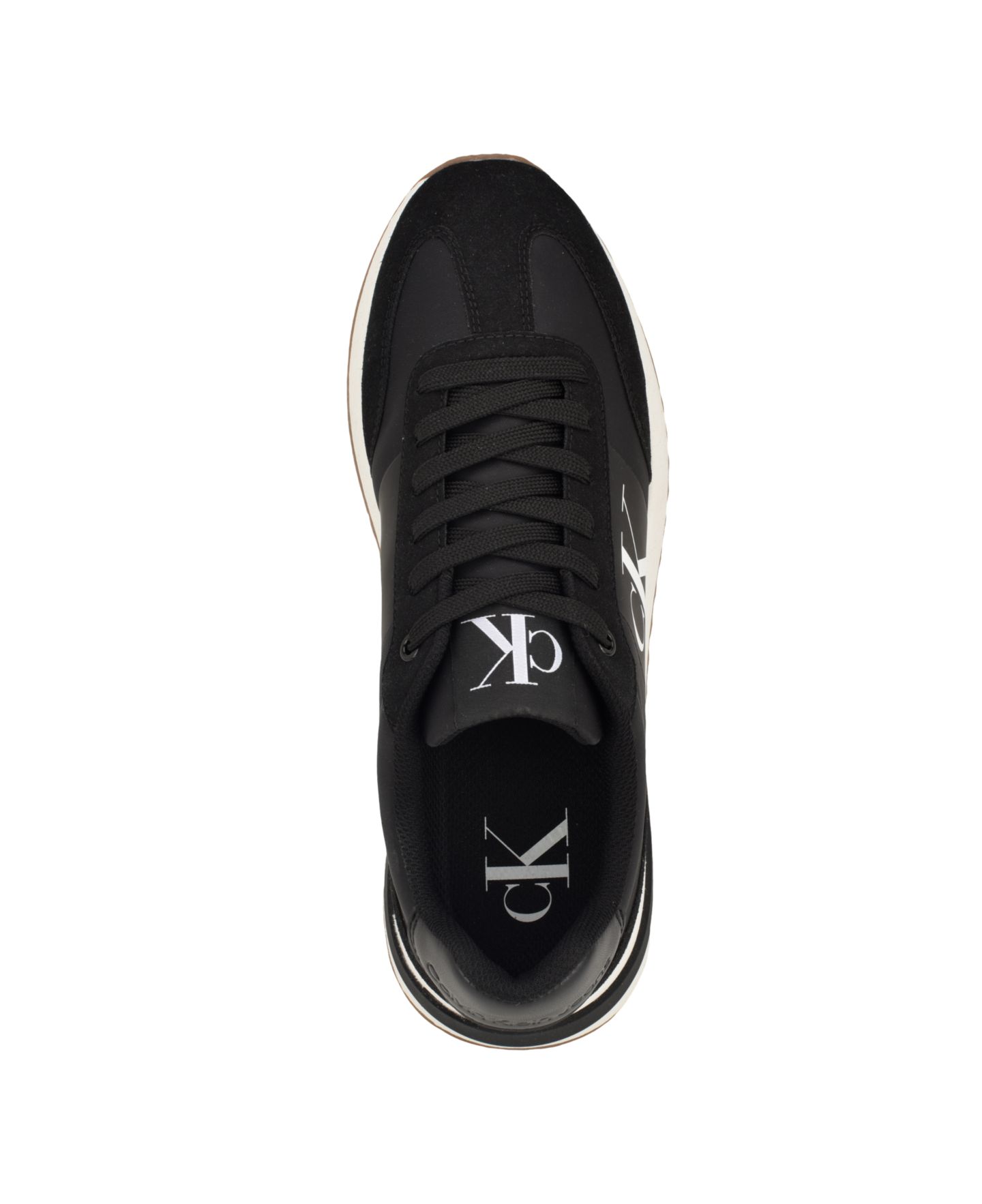 Мужские кроссовки Calvin Klein Pezrand Casual Lace-Up, цвет: Чёрный — фото 4