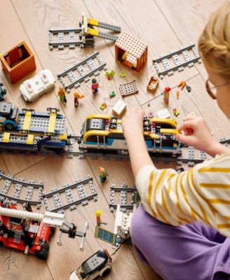 LEGO® City Freight Train 60336 Toy Building Set with 6 Minifigures