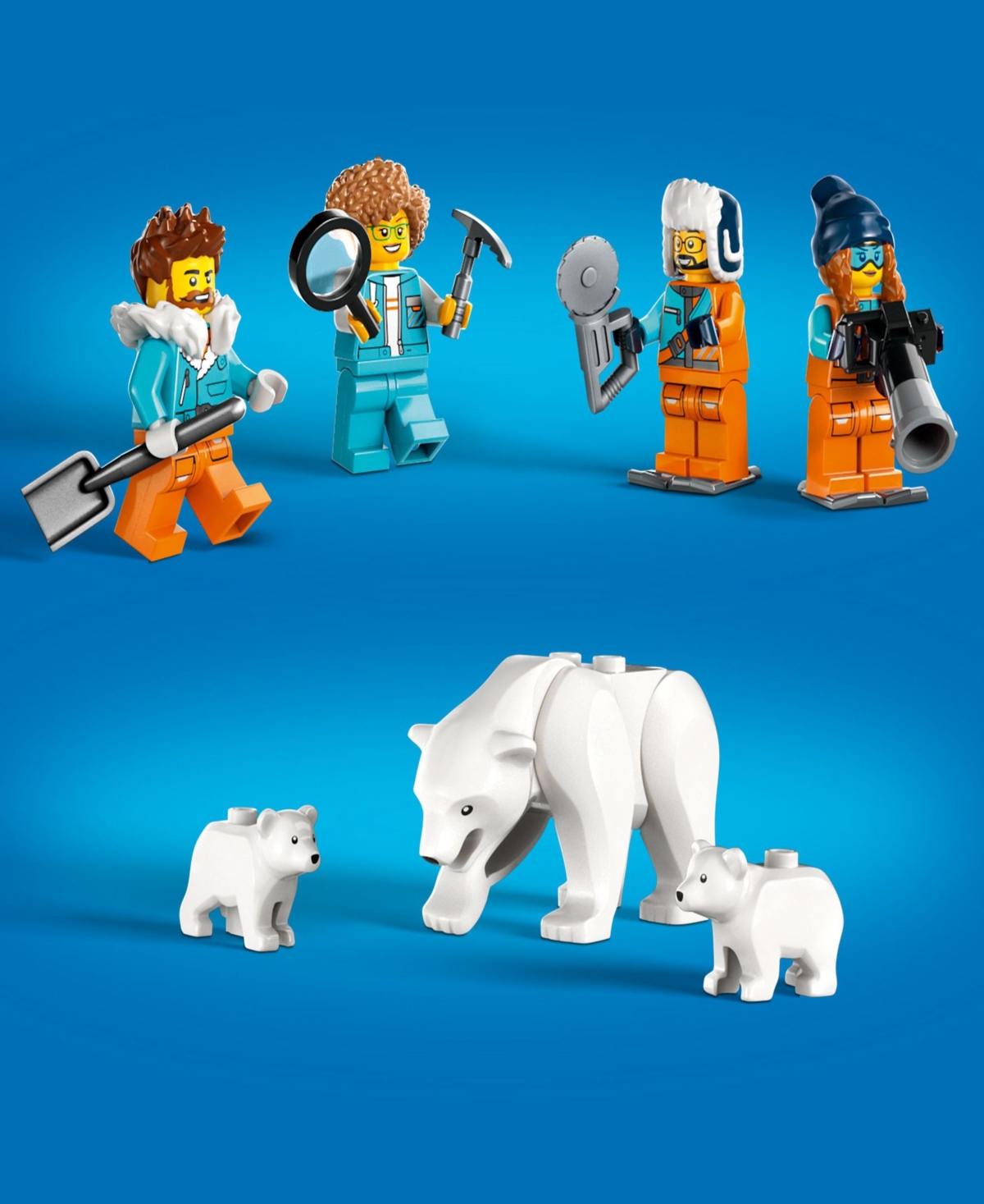 Lego City 60378 Exploration Arctic Explorer Truck & Mobile Lab Toy Vehicle Building Set