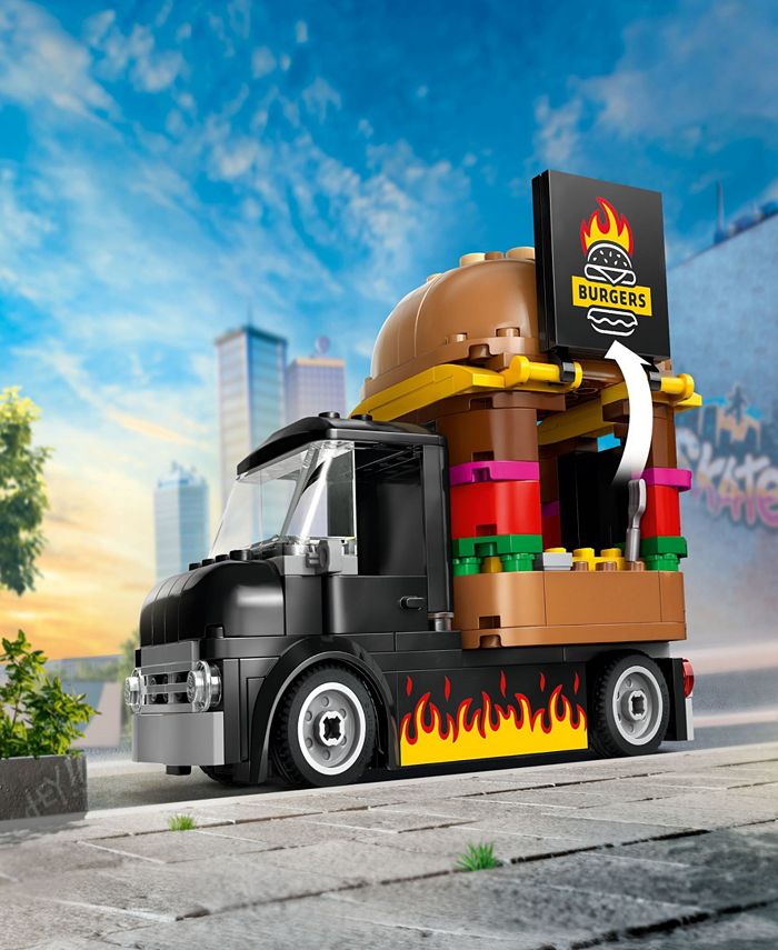 LEGO® City 60404 Great Vehicles Toy Burger Truck Building Set - Macy's
